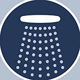 تجهيزات الدش والحمام من GROHE، دش يدوي بأربعة أوضاع رش - مجموعة Tempesta Cosmopolitan 100، 27575002 