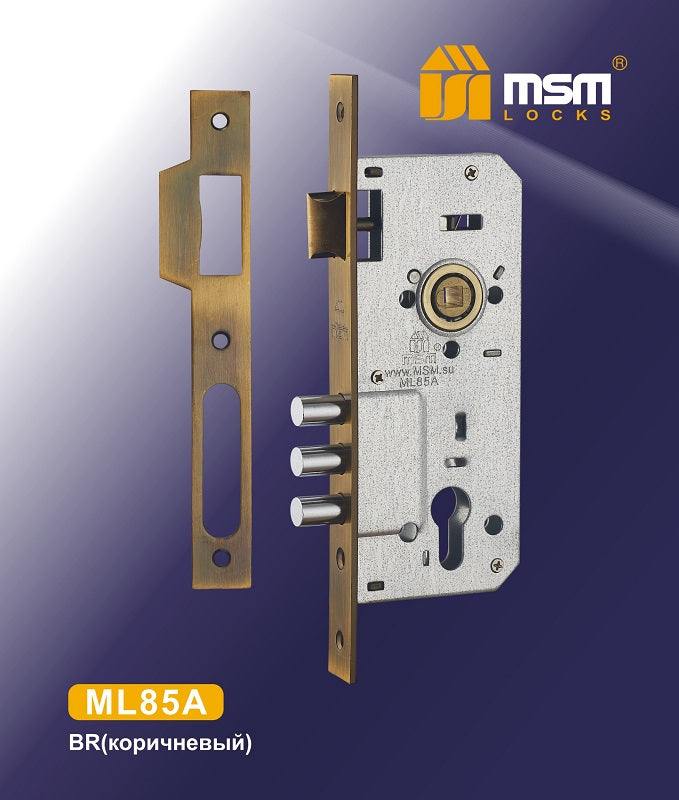 MSM Lock Body 3 Bolt