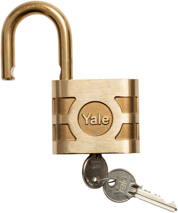 قفل ييل 871 برونزي تجاري مقاس 67 مم - مفتاح متشابه 