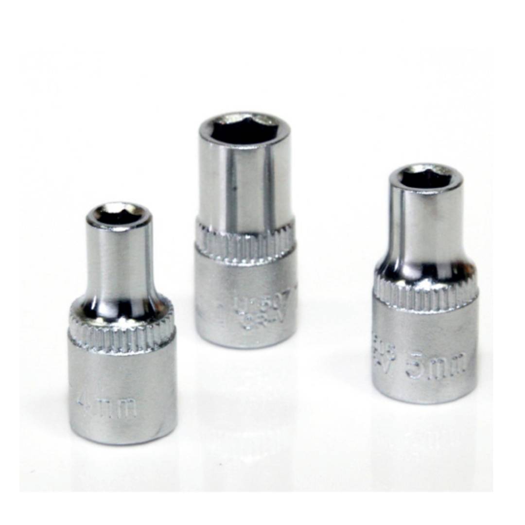 UKEN U1512 Socket 1/4” DR, 6 PT, 12MM