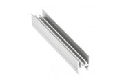 Aluminium profile top strip 10 mm, L=3 m, white colour