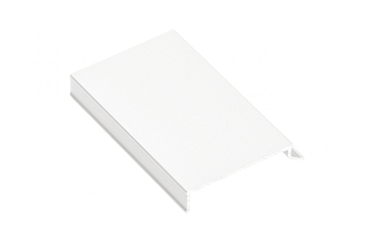 Aluminum profile masking cover EVO, L=1,7 m, white colour