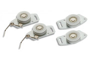 MITO PLUS set  (2 top rollers with spring, 2 bottom rollers  with ball bearing, 1 locker, 14 pcs screws)