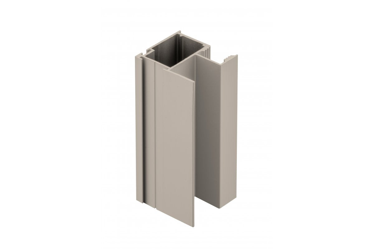 Handle profile FLAT LINE 10mm, L=2,7 m, olive