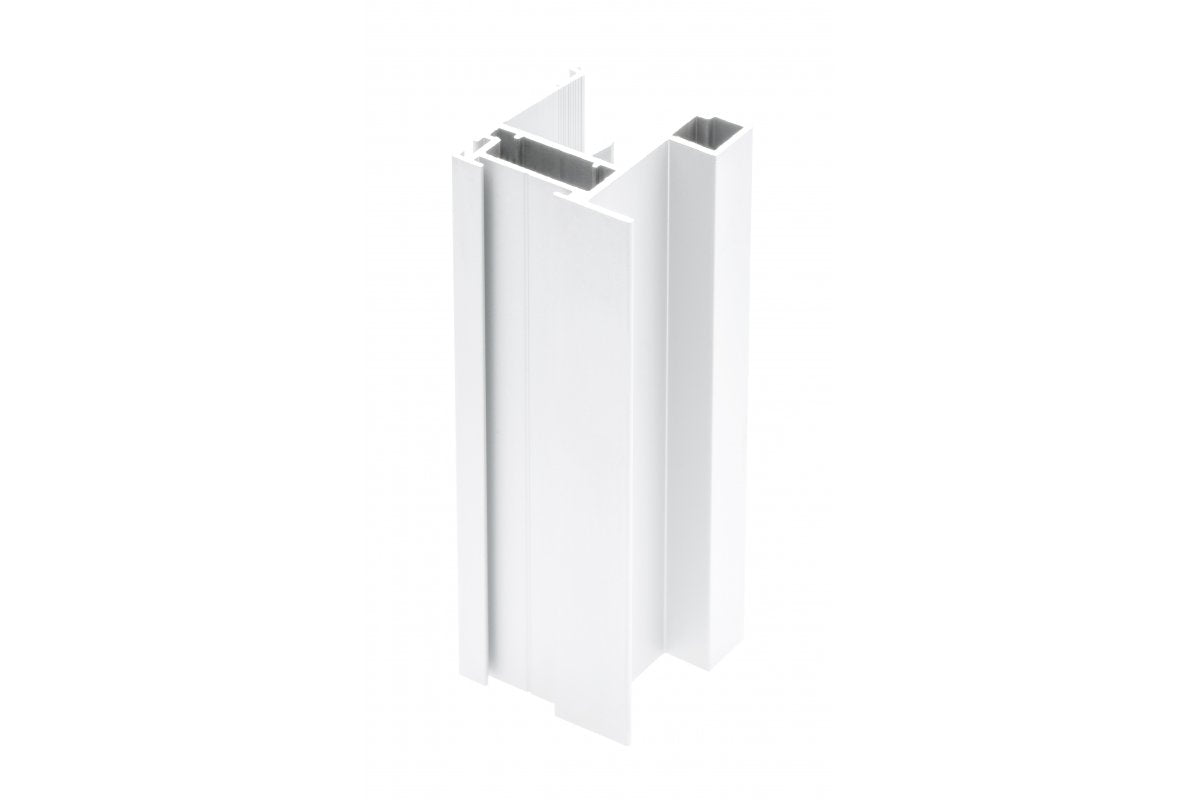 Handle profile NERO 18mm, L=2,7m, white