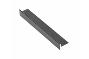 Aluminium profile T 18 mm, L=3 m, matt black