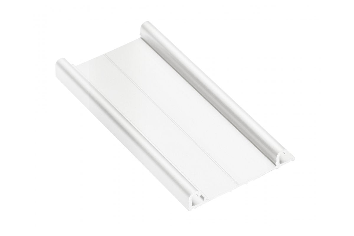 Aluminum profile bottom track EVO, L=1,7 m, white colour