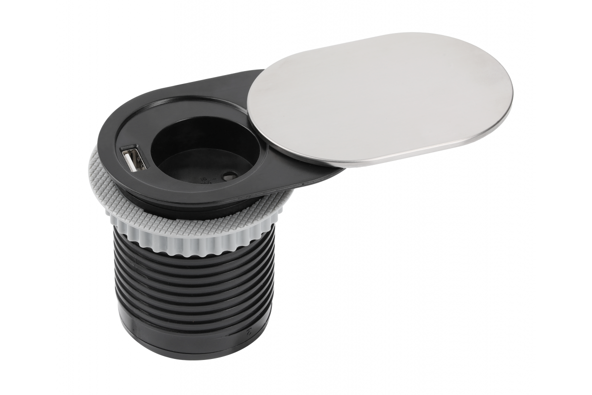 SLIDE pull-out power socket