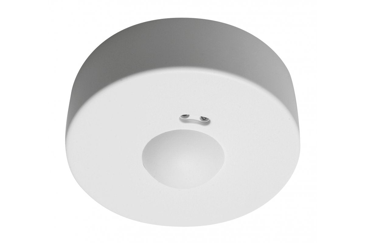 Microwave motion sensor CM-3, max 1200W, AC220-240V, 50/60Hz, angle 360°, range 1-8m ± 1,5- 3,5m, IP20, working with LED, surface mounted, white housing
