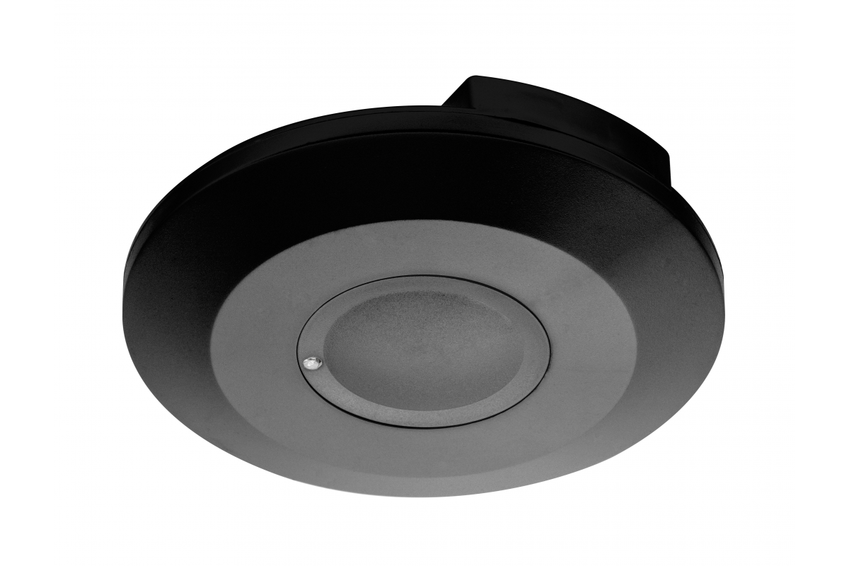 Microwave motion sensor CM-3 MINI, max2000W, AC220-240V, 50/60Hz, 360*, range 1-8m, black