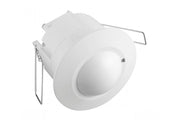 Microwave motion sensor CM-5, max 1200W, AC220-240V, 50/60Hz, angle 360°, range 1-8m ± 1,5- 3,5m, IP20, working with LED, recessed, white housing