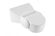 Microwave motion sensor CM-9, max 1200W, AC220-240V, 50/60Hz, angle 180°, range 5-15m ± 1,5- 3,5m, IP65, working with LED, surface mounted, white housing