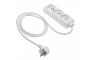 Extension cord french 3 socket, 1,5m 3x1,00mm2