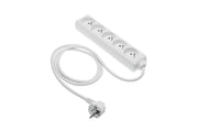 Extension cord french 5 socket, 5m 3x1,00mm2