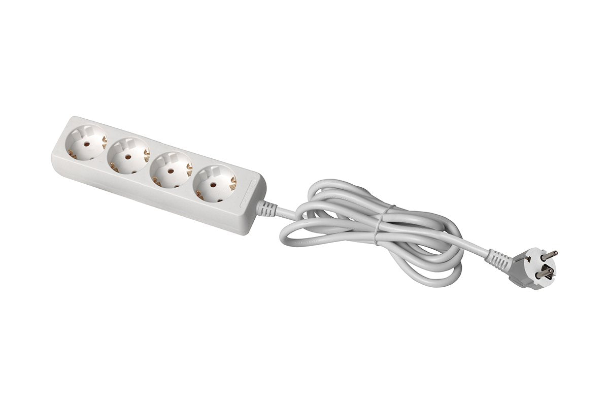 Extension cord schuko 4 sockets, 3m