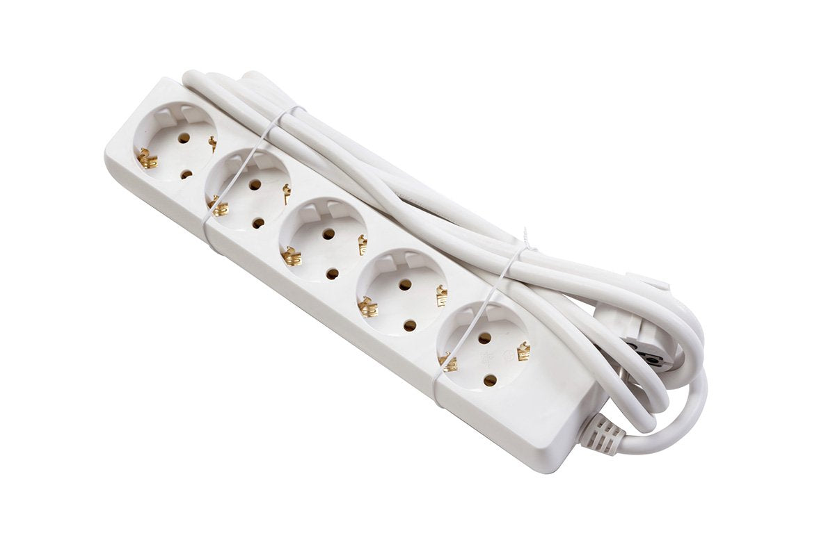 Extension cord schuko 5 sockets, 3m