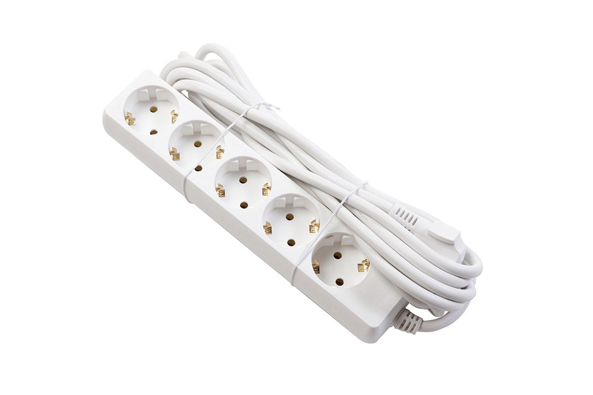 Extension cord schuko 5 sockets, 5m
