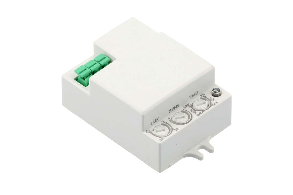 Microvawe motion sensor SRC812 MINI2,max.500W,AC220-240V,50/60Hz,360°,1-8m,IP20,also for LED