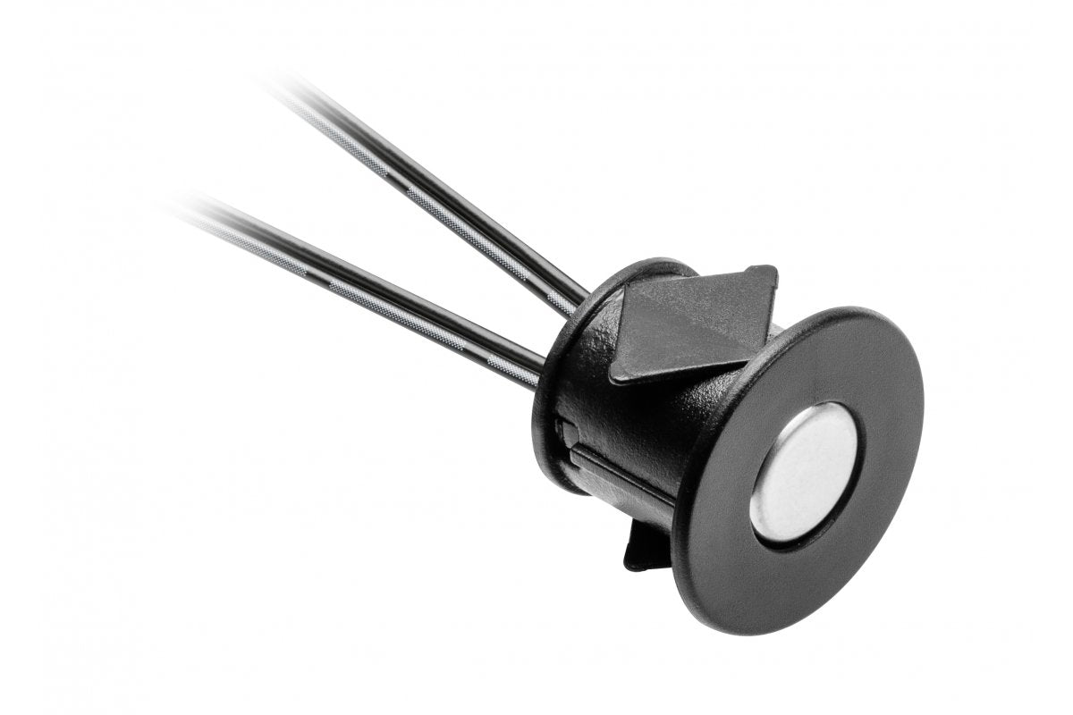 Dimmable touch switch 12V 24W, black, fi 22 x 16mm, for hole fi18