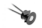 Dimmable touch switch 12V 24W, black, fi 22 x 16mm, for hole fi18