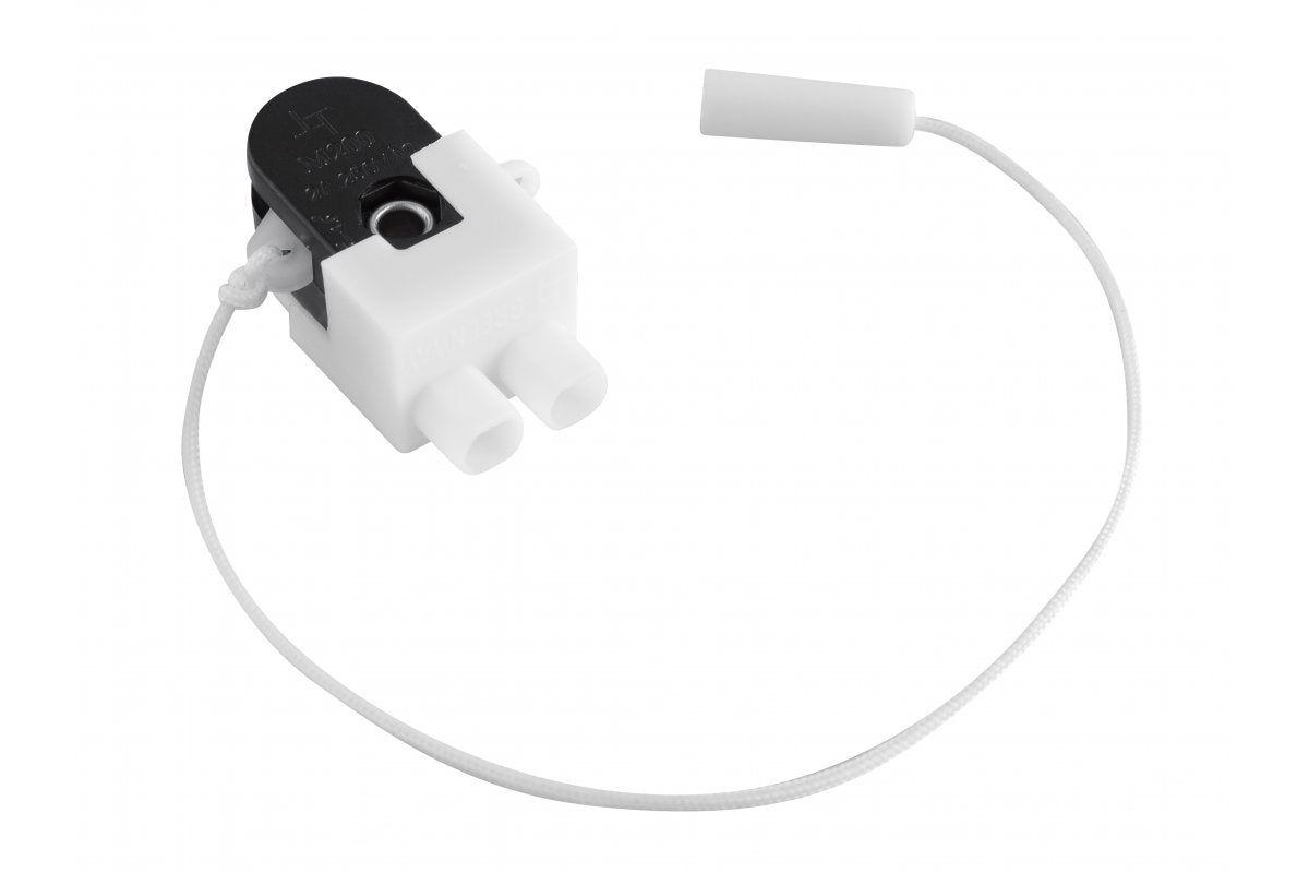 PULL-ROPE SWITCH BLACK AND WHITE