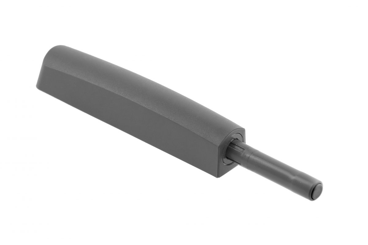 Bumper, long, with rubber adapter, anthracite