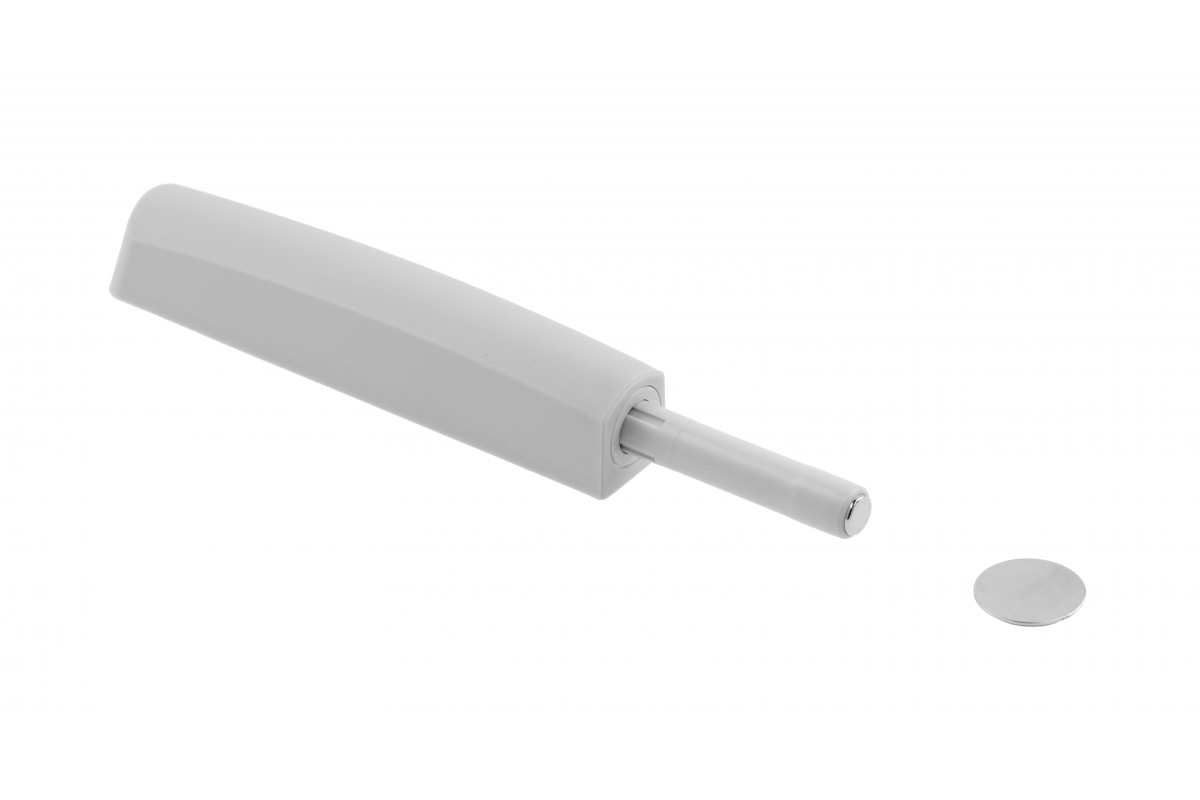 Bumper, long, with adapter magnet, gray