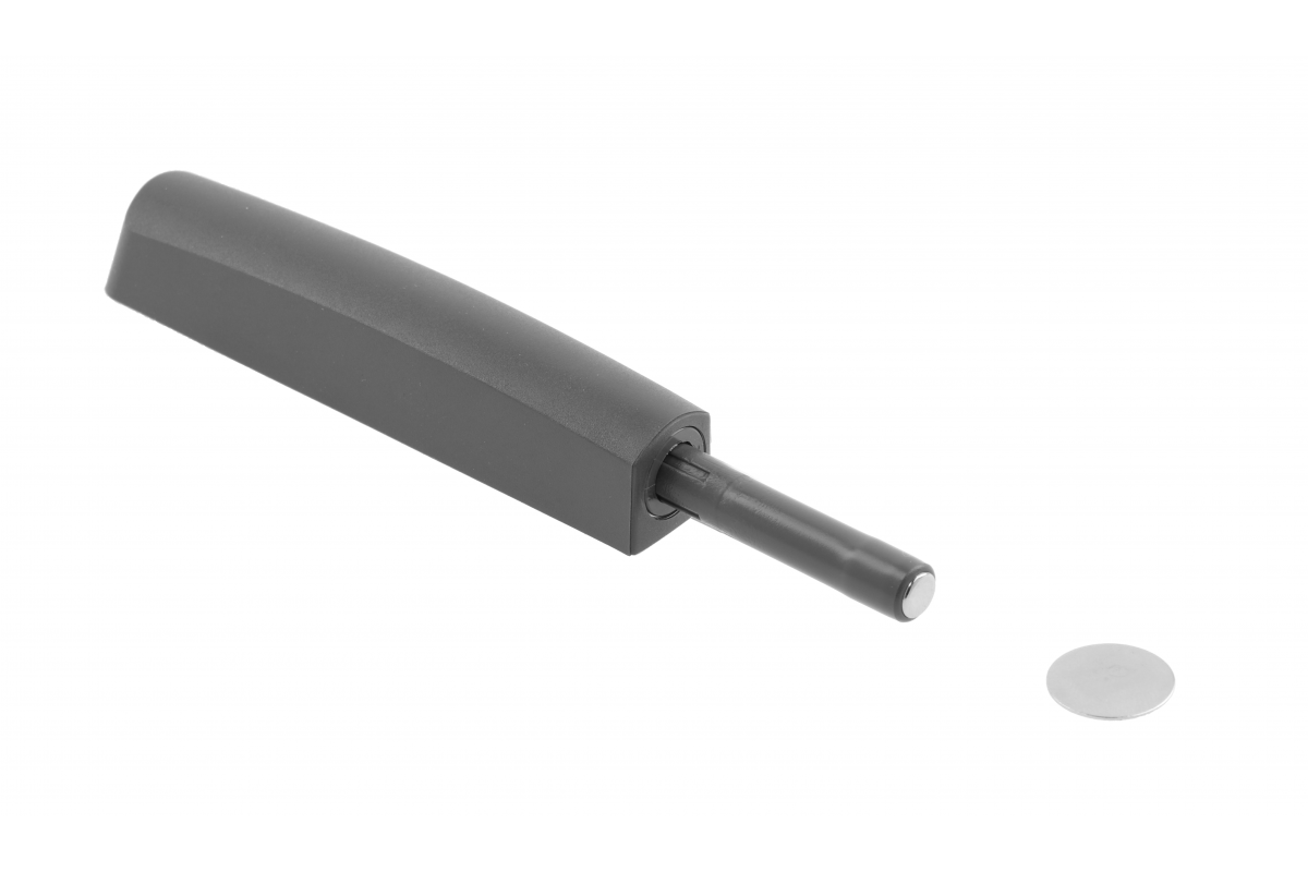 Bumper, long, with adapter magnet, anthracite