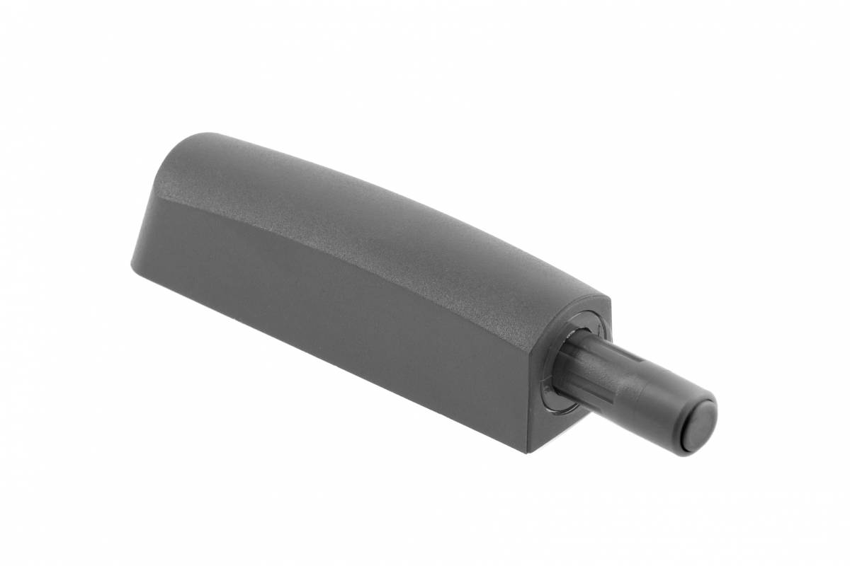 Bumper short with rubber adapter, anthracite