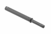 Bumper, recessed, long rubber, anthracite