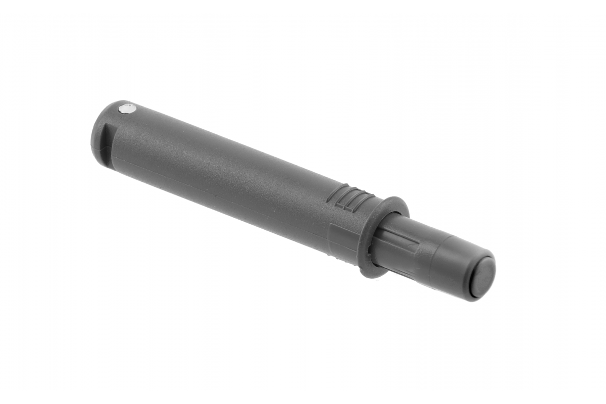 Bumper, recessed, short rubber, anthracite