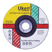 UKEN UK105X1 Cutting Disc Aluminium 4" 105 X 1.0 X 16 MM