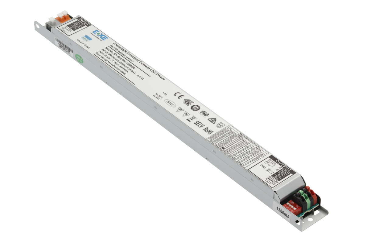 Power supply DC DALI adjustable 850-1300mA 3-54V SELV class 1, BOKE