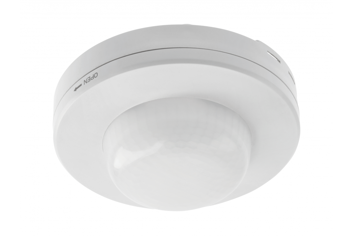 Motion and CO-2 detector, max 2000W, AC220-240V, 50/60Hz, 360*, range 3-20m, IP65