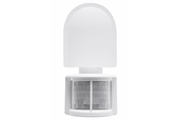 Motion detector CR-2, max 1200W, AC220-240V, 50/60Hz, angle180°, range 8m ± 1,8-2,5m, IP44, not for LED, surface mounted, white housing