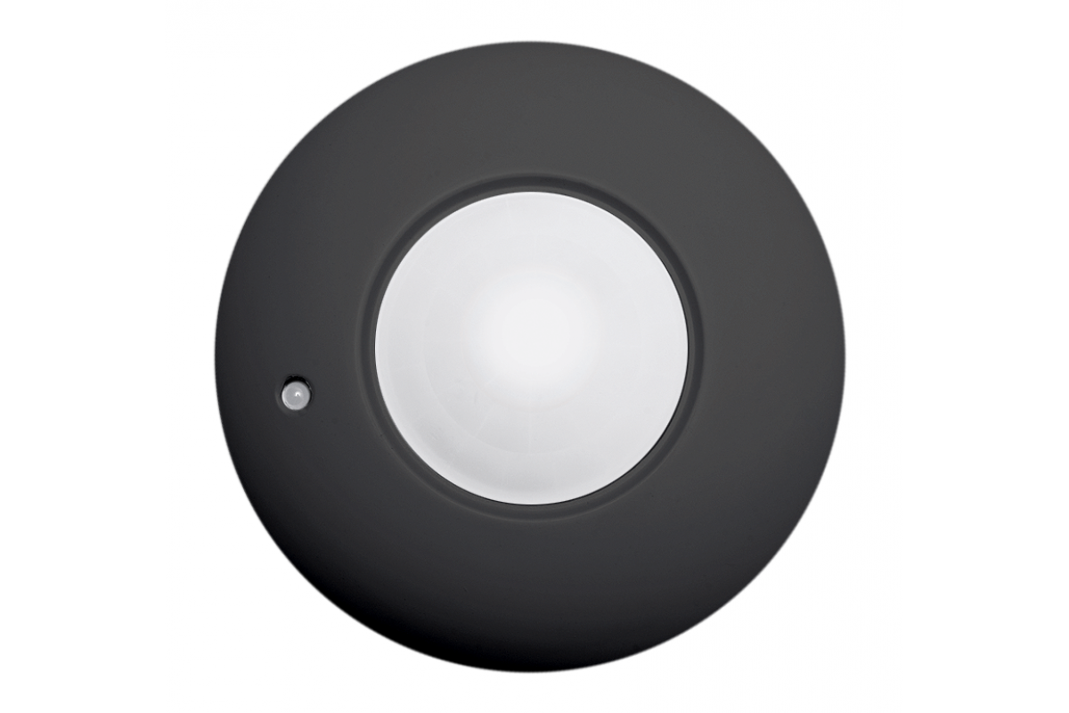 Motion sensor CR-3, max 1200W, AC220-240V, 50 / 60Hz, 360 *, 6m ± 2.2-4m, IP20, black