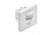 Motion detector CR-4 LED,  min. 40W, max. 500W, AC220-240V, 50/60Hz, angle 160°, range 12m ± 1-2,5m, IP20, working with LED, recessed, white housing