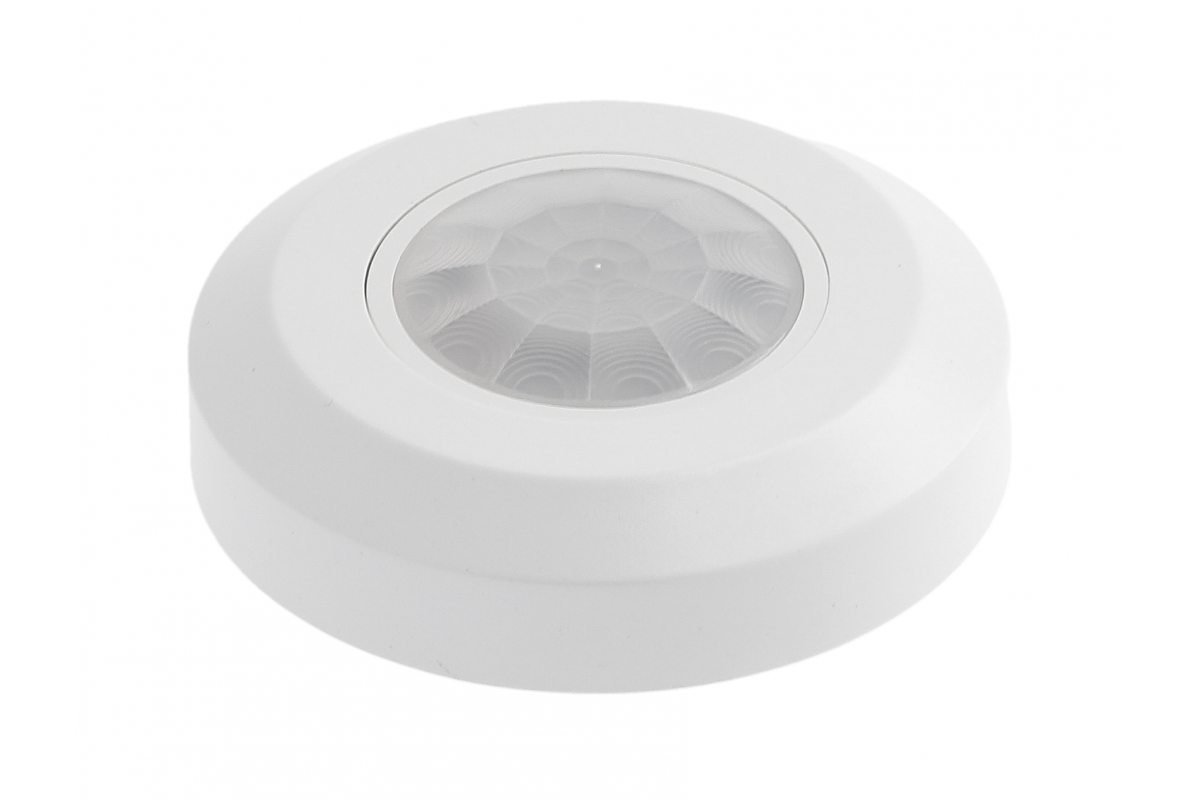 Motion sensor CR-8,max.2000W,AC220-240V,50/60Hz,360°,max.8m,IP44,compatible with LED