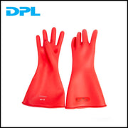 High Voltage Gloves 500V Dpl Linepro Insulated Linesmen Red