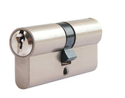 Union Cylinder 5 pin euro profile silver  74mm X-PC074DCSC