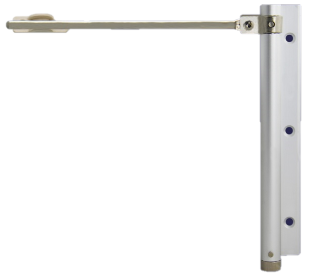 MSM Light Duty Aluminum Alloy Household Mute Adjustable Automatically Surface Mounted Auto Closing Door Closer