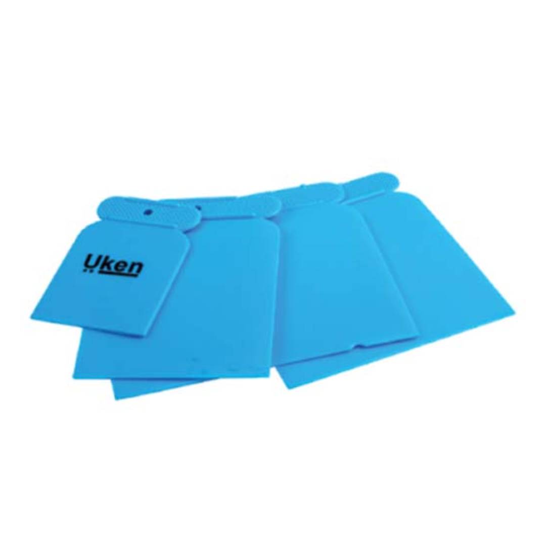 UKEN U0705P Scraper Set 4 Pcs Plastic