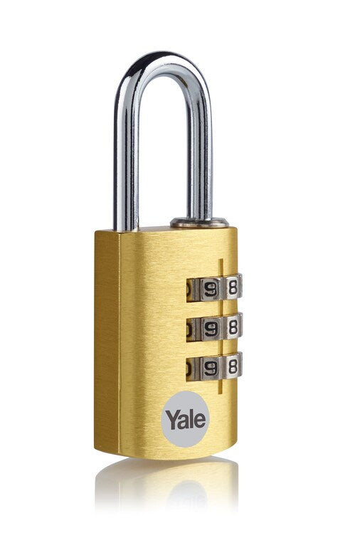 Yale YE3CB/20/121/1/CO Aluminium Combination Padlocks