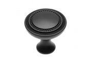 Aluminium knob IMPERIA black mat