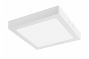 G-TECH FABRO Downlight, LED, 18W, 1800lm, 4000K, AC220-240V, IP40, surface-mounted, square, white