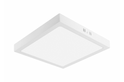 G-TECH FABRO Downlight, LED, 24W, 2400lm, 4000K, AC220-240V, IP40, surface-mounted, square, white