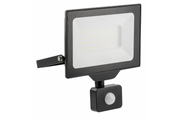 G-TECH LED floodlight with motion sensor,50W, 5000lm,AC220-240V,50/60 Hz,PF>0,9,RA>80,IP65,120°,4000K,black
