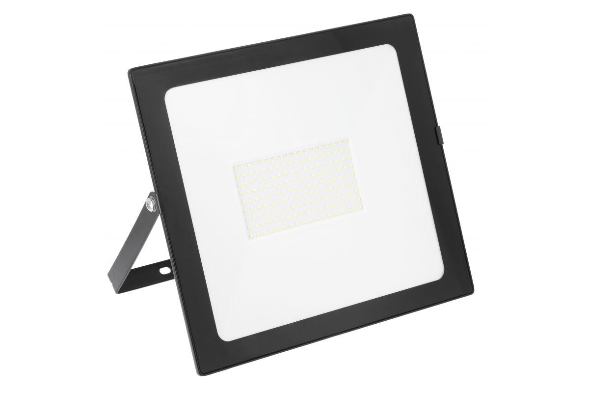 G-TECH LED floodlight 150W, 12000lm AC220-240V, 50/60 Hz, PF>0,9, RA>80, IP65, 120°, 6400K, black