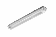 G-TECH hermetic fixture 2x60 T8 LED-J, G13, AC220-240V, 50/60Hz, IP65, IK06, ABS/PS, gray