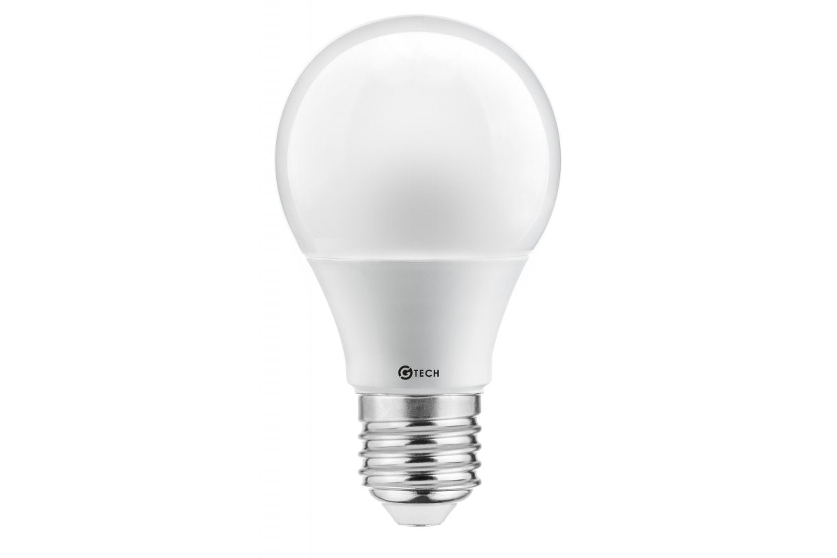 G-TECH LED light source, A60, SMD2835, E27, 6W, 470lm, 52mA, AC220-240V, 200°, 3000K